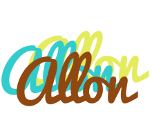 Allon cupcake logo