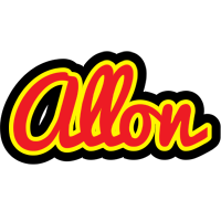 Allon fireman logo