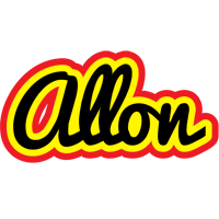 Allon flaming logo