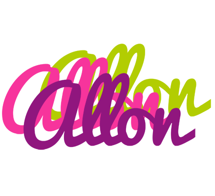 Allon flowers logo