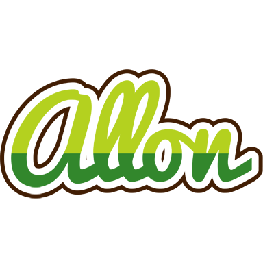 Allon golfing logo