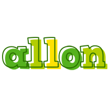 Allon juice logo