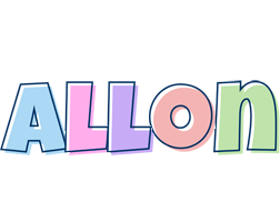 Allon pastel logo