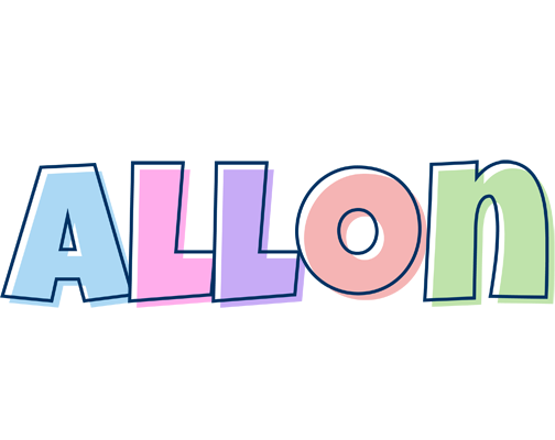 Allon pastel logo