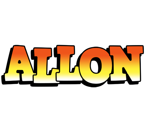 Allon sunset logo