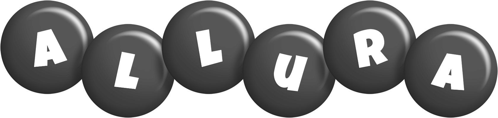 Allura candy-black logo
