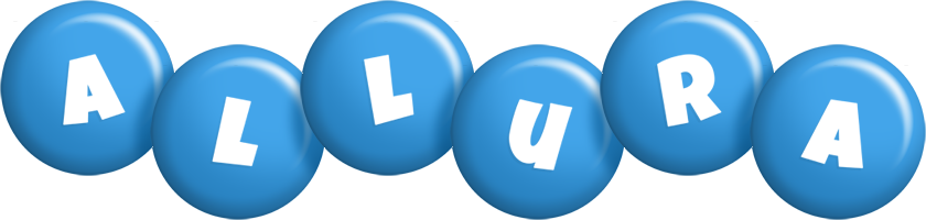 Allura candy-blue logo