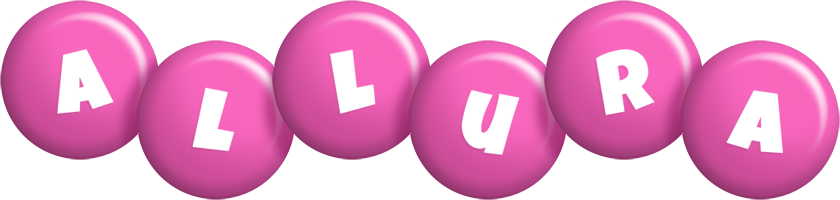 Allura candy-pink logo