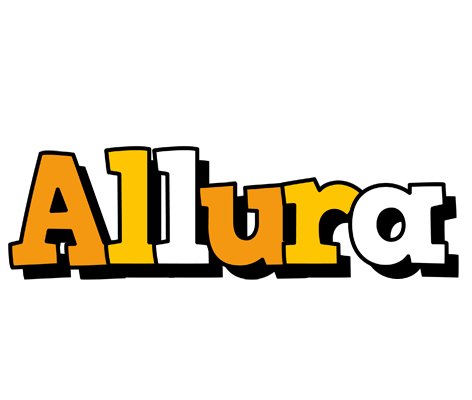 Allura cartoon logo