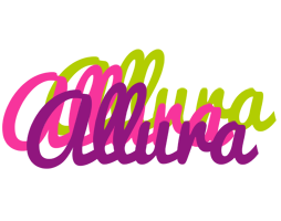 Allura flowers logo