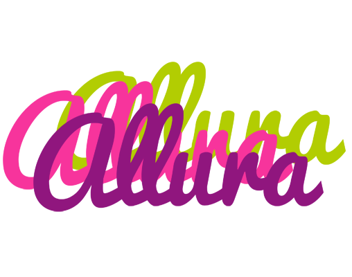 Allura flowers logo