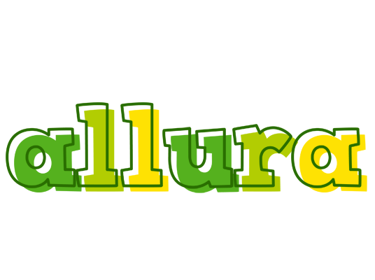Allura juice logo