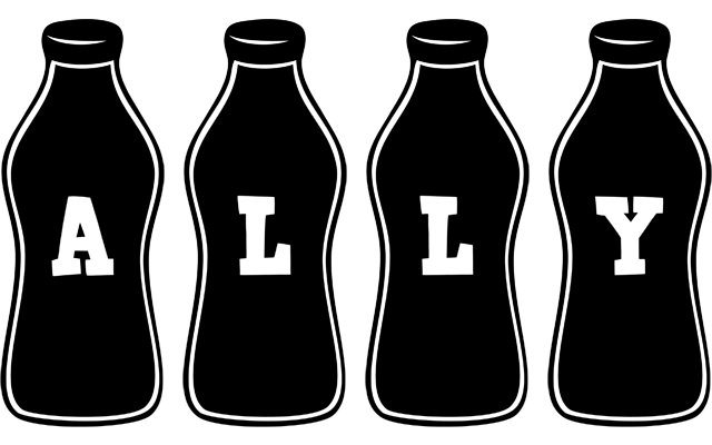 Ally bottle logo