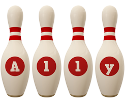 Ally bowling-pin logo