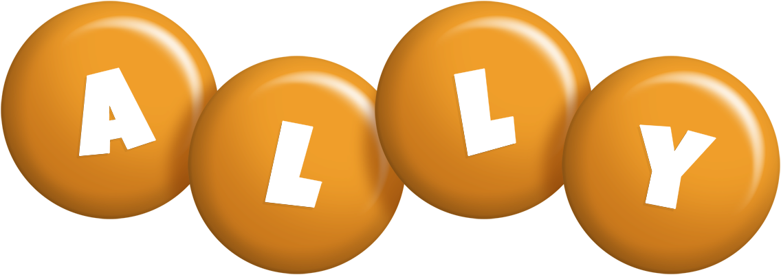 Ally candy-orange logo