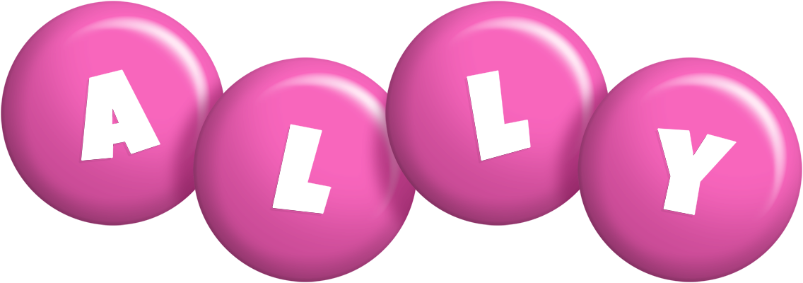Ally candy-pink logo