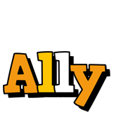 Ally cartoon logo