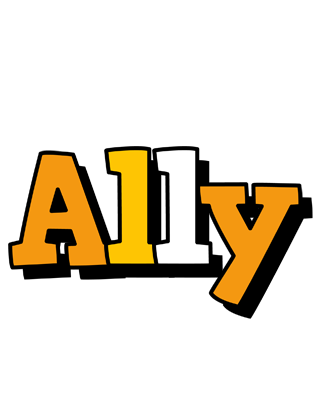 Ally cartoon logo