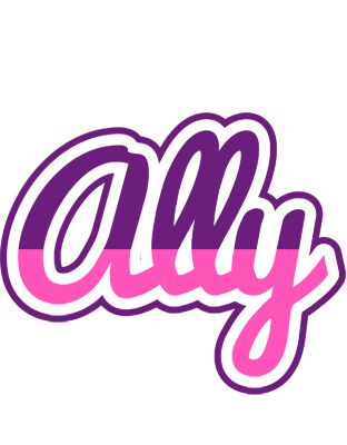 Ally cheerful logo