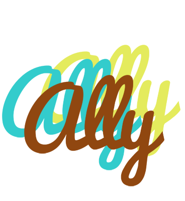 Ally cupcake logo