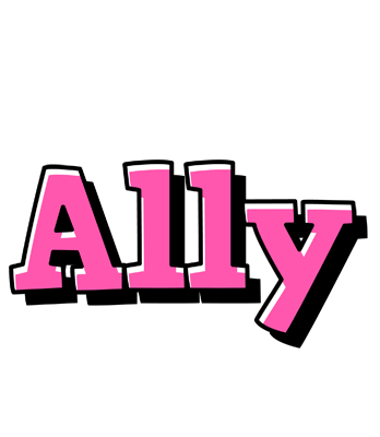 Ally girlish logo