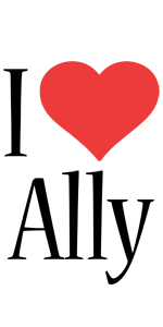 Ally i-love logo