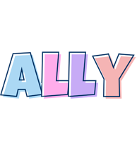 Ally pastel logo