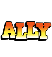 Ally sunset logo