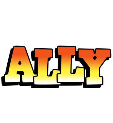 Ally sunset logo