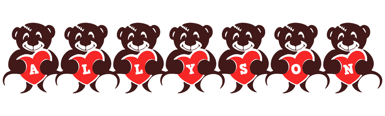 Allyson bear logo