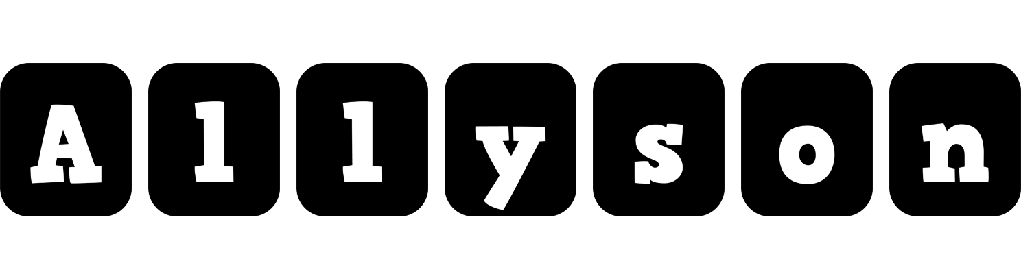 Allyson box logo