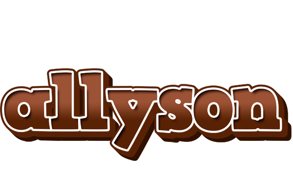 Allyson brownie logo