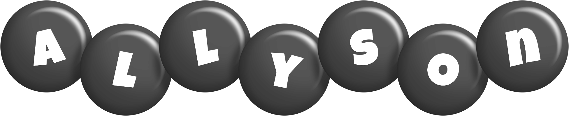 Allyson candy-black logo
