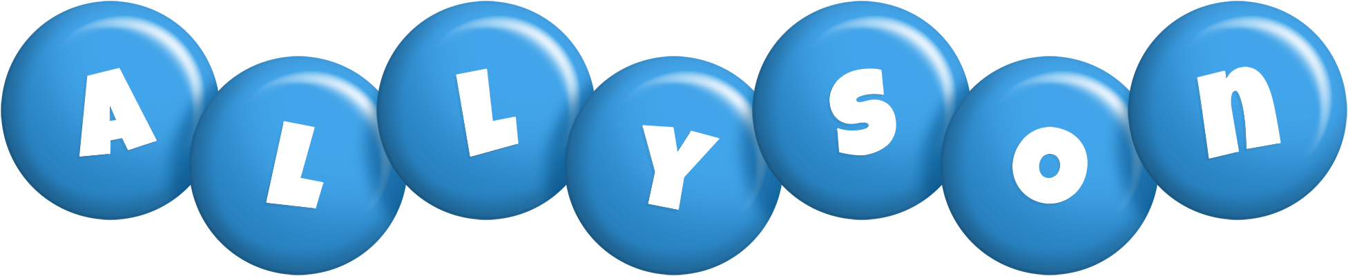 Allyson candy-blue logo
