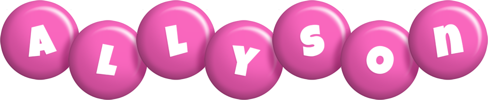 Allyson candy-pink logo