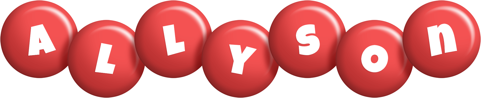 Allyson candy-red logo