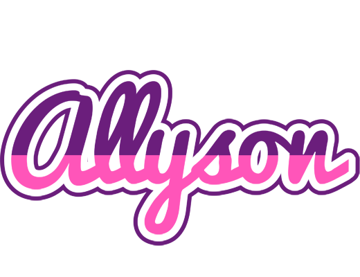 Allyson cheerful logo