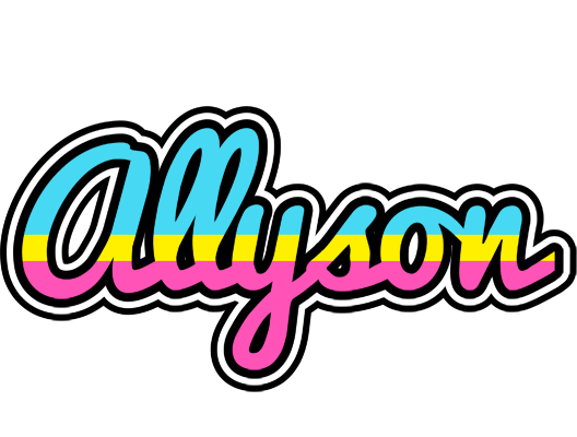 Allyson circus logo