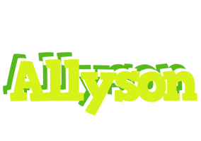 Allyson citrus logo