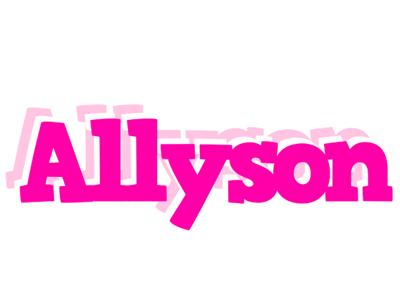 Allyson dancing logo