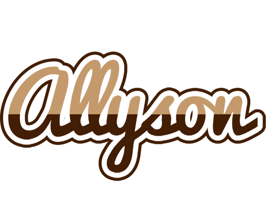 Allyson exclusive logo