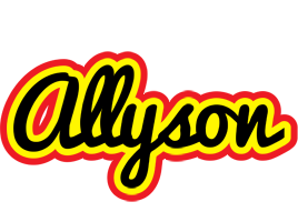 Allyson flaming logo