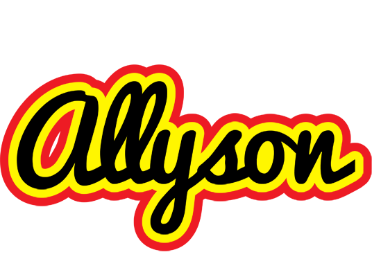 Allyson flaming logo