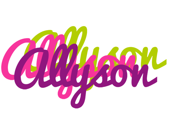 Allyson flowers logo