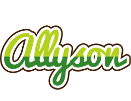 Allyson golfing logo