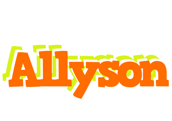 Allyson healthy logo