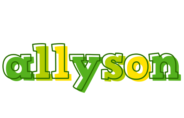 Allyson juice logo