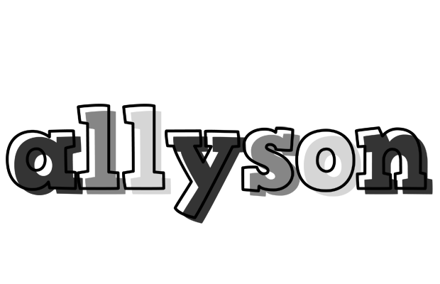 Allyson night logo
