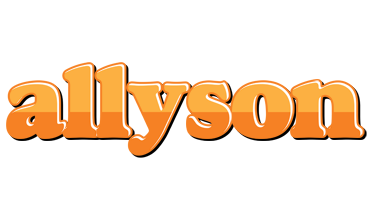 Allyson orange logo