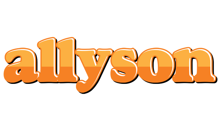 Allyson orange logo